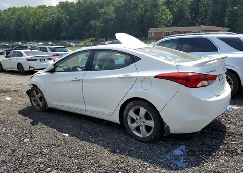 2013 Hyundai Elantra Gls из США, поврежденный, VIN 5NPDH4AEXDH286895